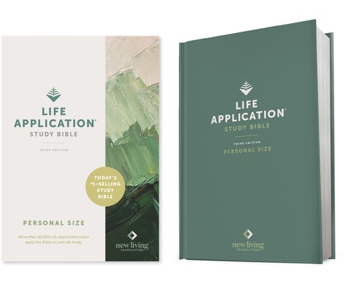 Cover image for NLT Life Application Study Bible, Third Edition, Personal Size (Hardcover, Red Letter), isbn: 9781496484703