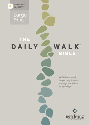 Cover image for The Daily Walk Bible Large Print Nlt, Filament Enabled (Softcover), isbn: 9781496484994
