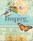 Cover image for Inspire Bible Nlt, Filament Enabled (Leatherlike, Vintage Blue/Cream), isbn: 9781496487858