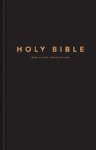 Cover image for NLT Large Print Pew Bible (Hardcover, Black), isbn: 9781496489548