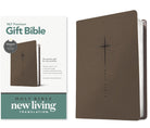 Cover image for Premium Gift Bible Nlt, Filament Enabled (Leatherlike, Star Cross Taupe, Red Letter), isbn: 9781496490735
