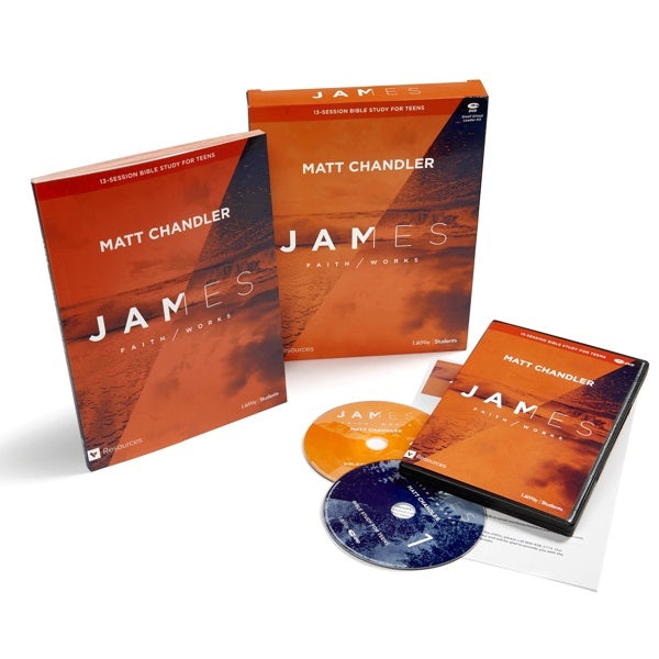 Cover image for James - Teen Bible Study Leader Kit, isbn: 9781535909204