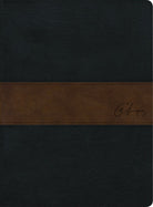 Cover image for Rvr 1960 Biblia de Estudio Spurgeon, Negro/Marrón Símil Piel, isbn: 9781535915182