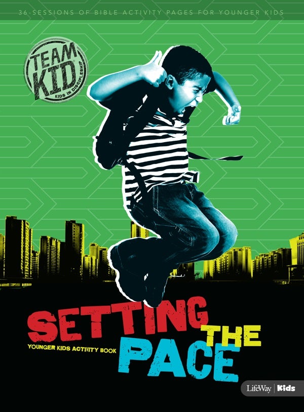 Cover image for Teamkid: Setting the Pace - Younger Kids Activity Book, isbn: 9781535920629