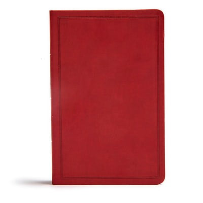 Cover image for CSB Deluxe Gift Bible, Burgundy Leathertouch, isbn: 9781535925501