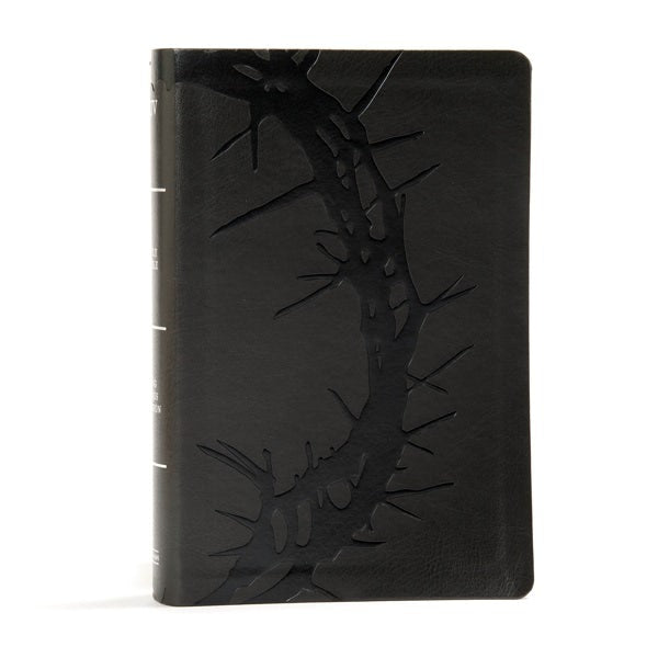 Cover image for KJV Large Print Personal Size Reference Bible, Charcoal Leathertouch, isbn: 9781535935692