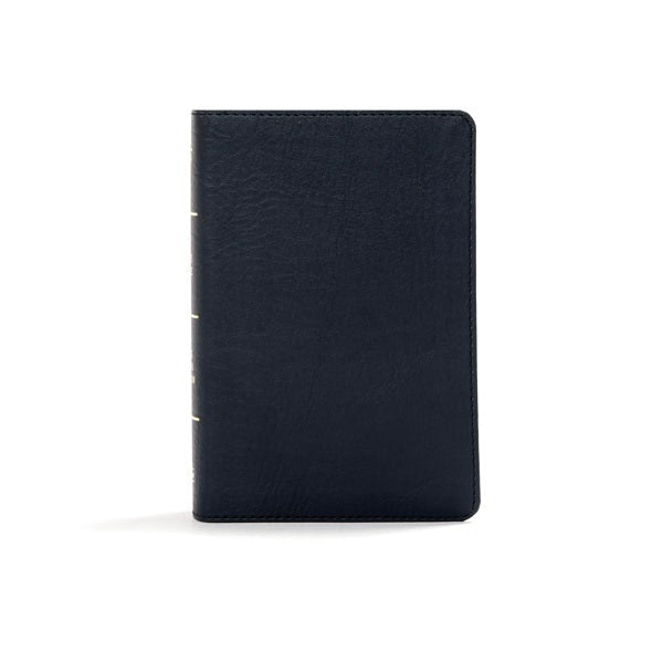 Cover image for KJV Large Print Compact Reference Bible, Black Leathertouch, isbn: 9781535935715