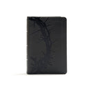 Cover image for KJV Large Print Compact Reference Bible, Charcoal Leathertouch, isbn: 9781535935760