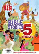 Cover image for One Big Story Bible Stories in 5 Minutes, Padded Hardcover, isbn: 9781535947961