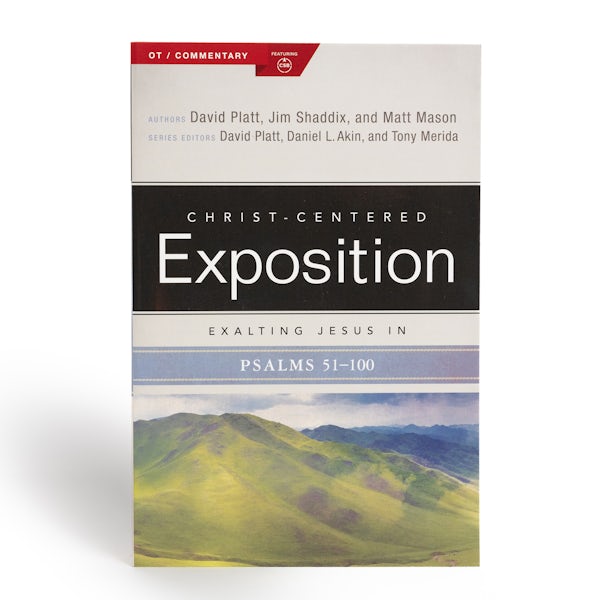 Cover image for Exalting Jesus in Psalms 51-100, isbn: 9781535952132