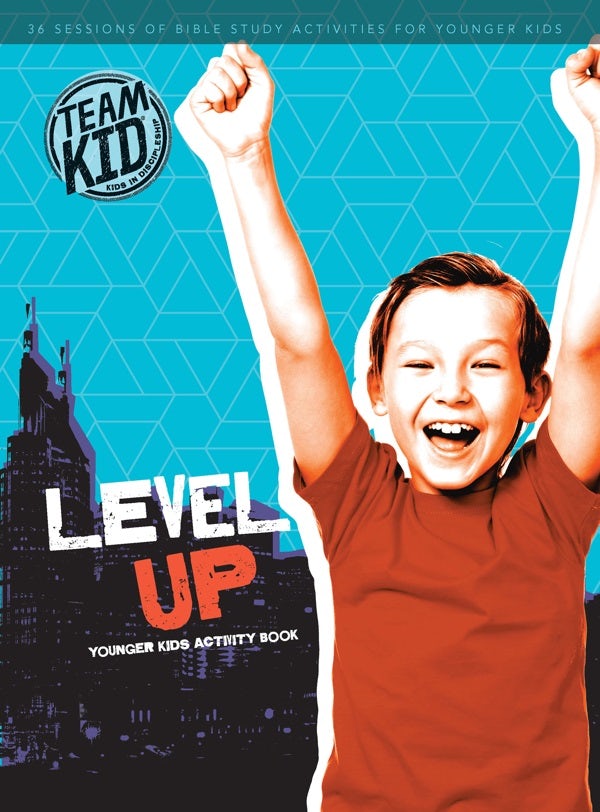 Cover image for Teamkid: Level Up - Younger Kids Activity Book, isbn: 9781535952224
