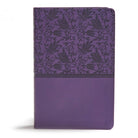 Cover image for KJV Giant Print Reference Bible, Purple Leathertouch, Indexed, isbn: 9781535954051