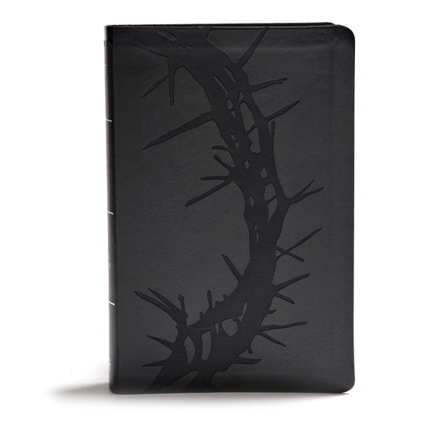 Cover image for KJV Giant Print Reference Bible, Charcoal Leathertouch, isbn: 9781535954082