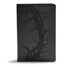 Cover image for KJV Giant Print Reference Bible, Charcoal Leathertouch, Indexed, isbn: 9781535954099