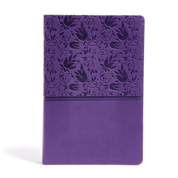 Cover image for KJV Super Giant Print Reference Bible, Purple Leathertouch, Indexed, isbn: 9781535954273