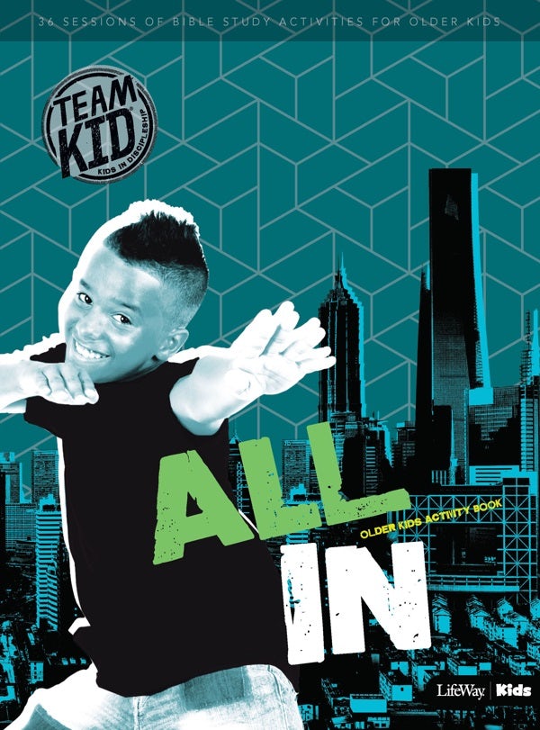 Cover image for Teamkid: All in - Older Kids Activity Book, isbn: 9781535962124