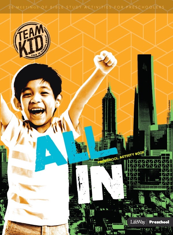 Cover image for Preschool Teamkid: All in - Activity Book, isbn: 9781535962155
