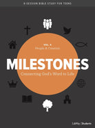 Cover image for Milestones: Volume 4 - Creation & People, isbn: 9781535965866