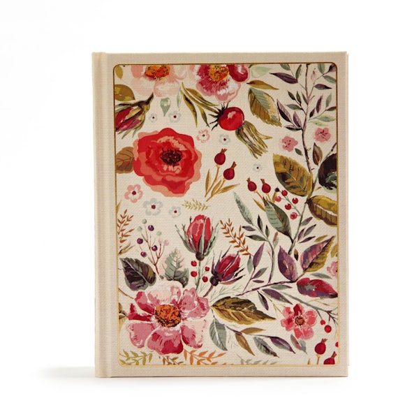 Cover image for CSB Notetaking Bible, Floral Cloth-Over-Board, isbn: 9781535970105