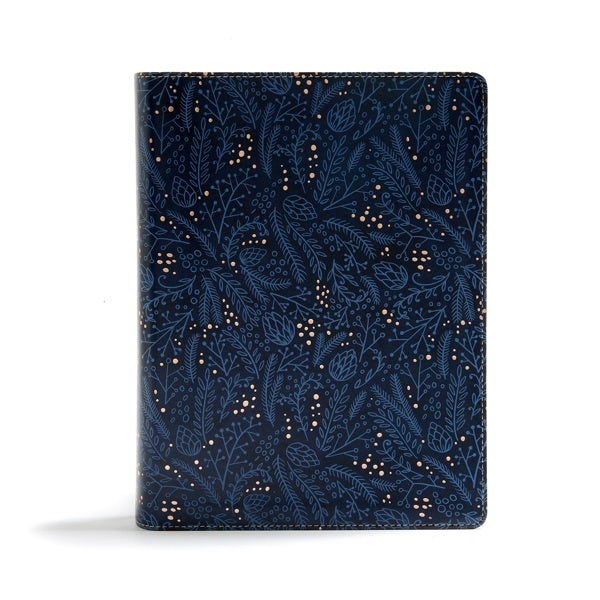Cover image for CSB Study Bible, Navy Leathertouch, isbn: 9781535971027