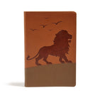 Cover image for KJV One Big Story Bible, Brown Lion Leathertouch, isbn: 9781535990639