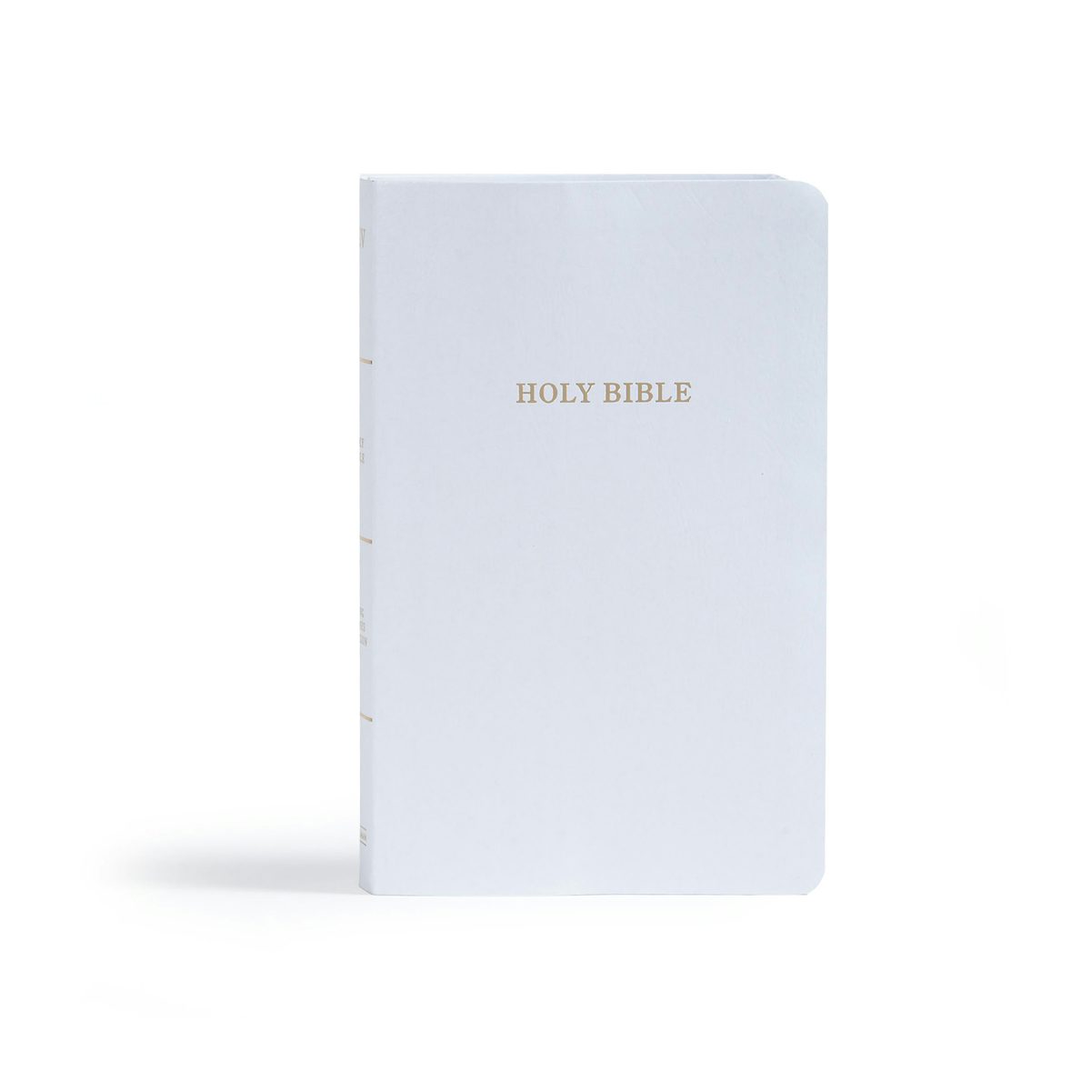 Cover image for KJV Gift and Award Bible, White Imitation Leather, isbn: 9781535990936