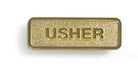 Cover image for Usher Badge - Brass Finish, isbn: 9781535999205