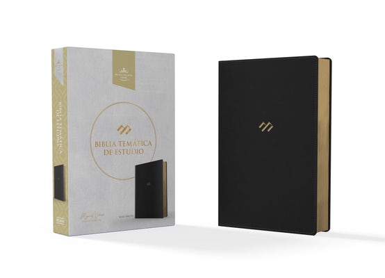Cover image for Rvr 1960 Biblia Temática de Estudio, Negro Símil Piel, isbn: 9781535999410