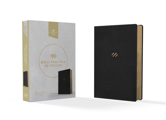 Cover image for Rvr 1960 Biblia Temática de Estudio, Negro Piel Genuina, isbn: 9781535999472
