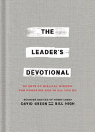 Cover image for The Leader's Devotional, isbn: 9781540903990