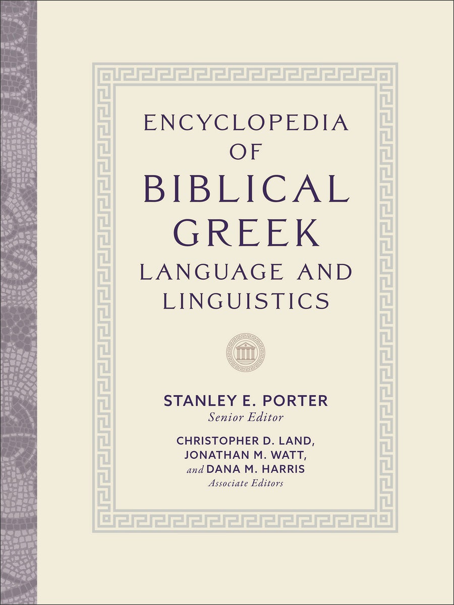 Cover image for Encyclopedia of Biblical Greek Language and Linguistics, isbn: 9781540961631