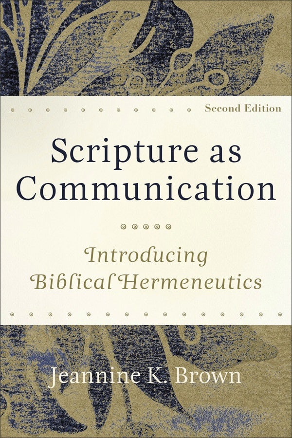 Cover image for Scripture as Communication, isbn: 9781540962478