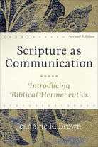 Cover image for Scripture as Communication, isbn: 9781540964229