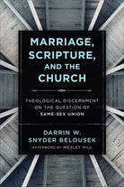 Cover image for Marriage, Scripture, and the Church, isbn: 9781540964403