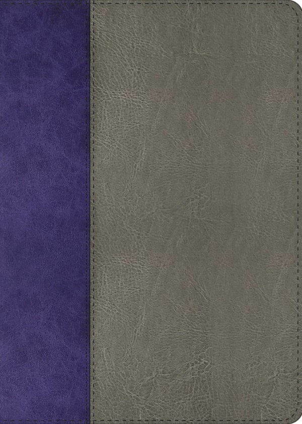 Cover image for The Jeremiah Study Bible, Nkjv: Gray and Purple Leatherluxe Limited Edition, isbn: 9781546001607