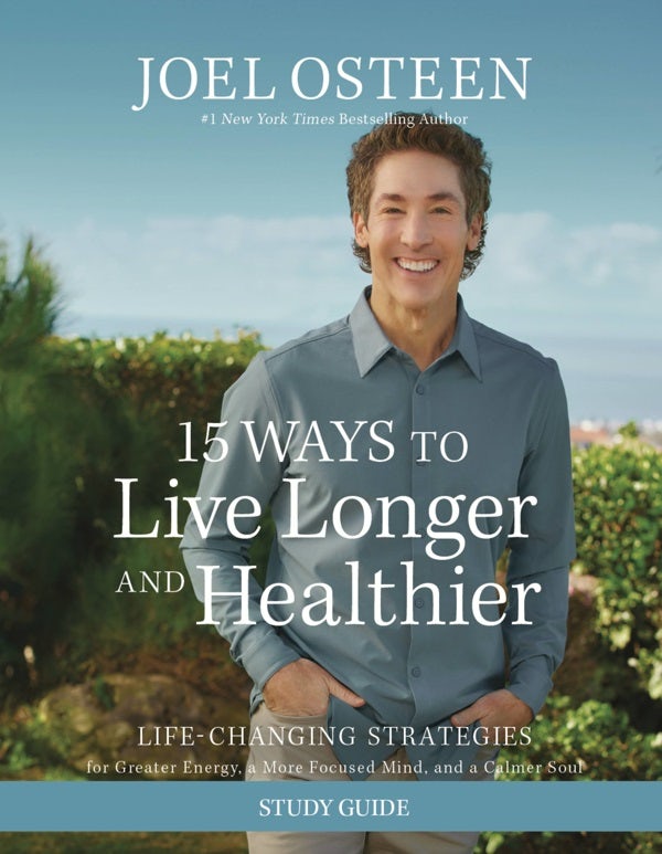 Cover image for 15 Ways to Live Longer and Healthier Study Guide, isbn: 9781546005070