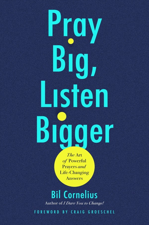 Cover image for Pray Big, Listen Bigger, isbn: 9781546009061