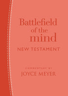 Cover image for Battlefield of the Mind New Testament: Coral Leatherluxe(r), isbn: 9781546013464