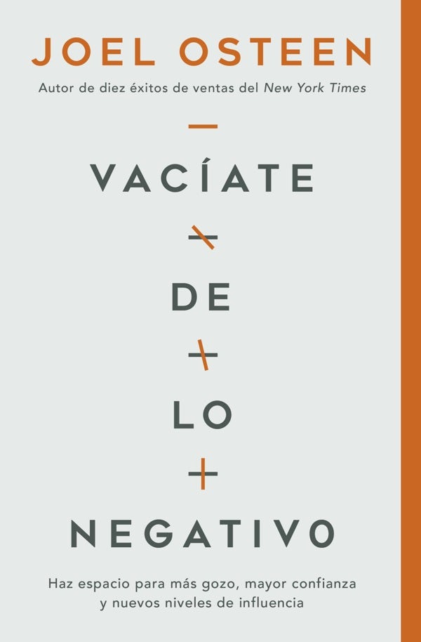 Cover image for Vacíate de Lo Negativo, isbn: 9781546029434