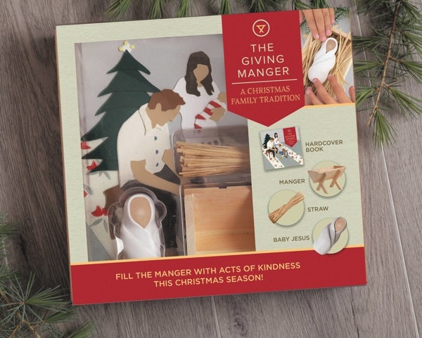 Cover image for The Giving Manger, isbn: 9781546034223