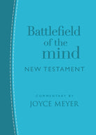 Cover image for Battlefield of the Mind New Testament: Arcadia Blue Leatherluxe(r), isbn: 9781546038399