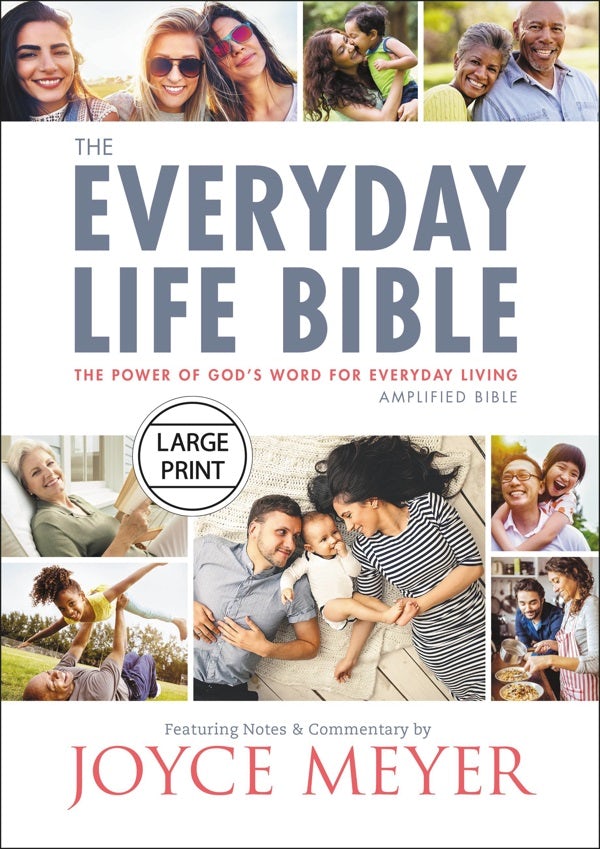 Cover image for The Everyday Life Bible Large Print, isbn: 9781546041696