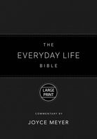 Cover image for The Everyday Life Bible Large Print Black Leatherluxe(r), isbn: 9781546041702