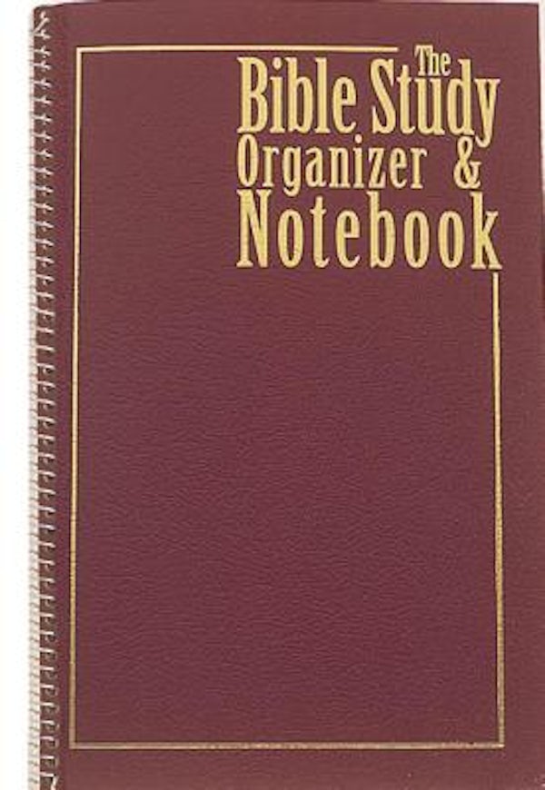 Cover image for Bible Study Organizer & Notebook, isbn: 9781557484604