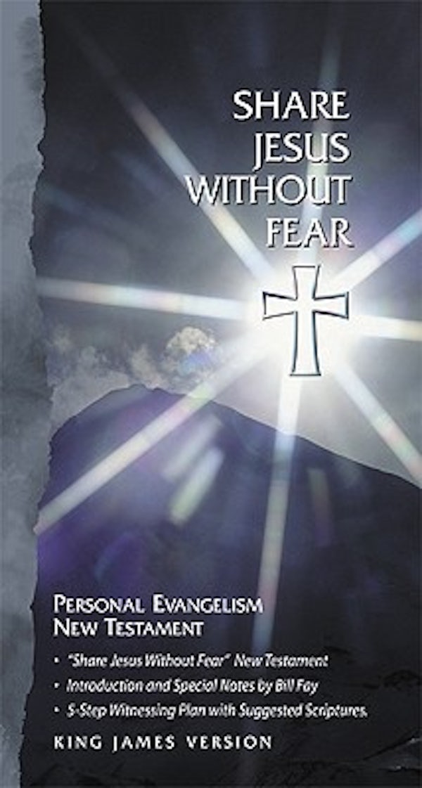 Cover image for Share Jesus Without Fear New Testament-KJV, isbn: 9781558197930