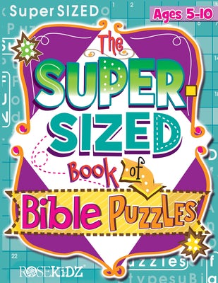 Cover image for The Super-Sized Book of Bible Puzzles, isbn: 9781584111429