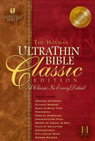 Cover image for Ultrathin Reference Bible-Hcsb-Classic, isbn: 9781586401078
