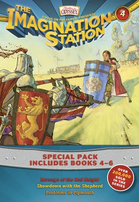 Cover image for Imagination Station Books 3-Pack: Revenge of the Red Knight / Showdown with the Shepherd / Problems in Plymouth, isbn: 9781589976962