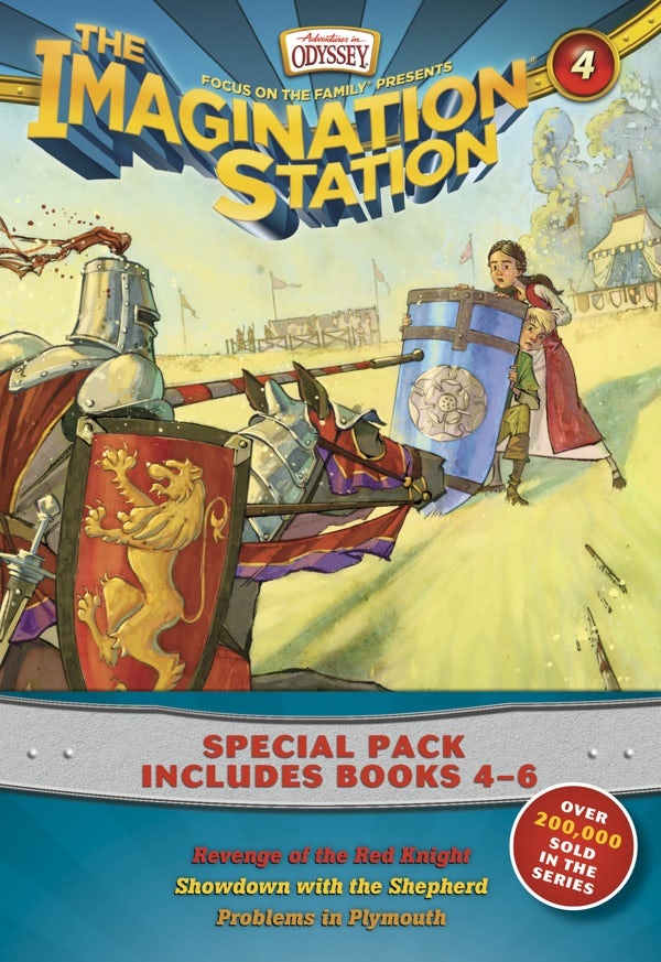 Cover image for Imagination Station Books 3-Pack: Revenge of the Red Knight / Showdown with the Shepherd / Problems in Plymouth, isbn: 9781589976962
