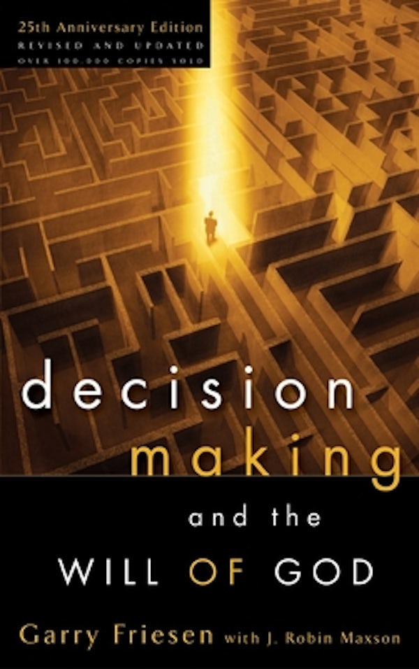 Cover image for Decision Making and the Will of God, isbn: 9781590522059